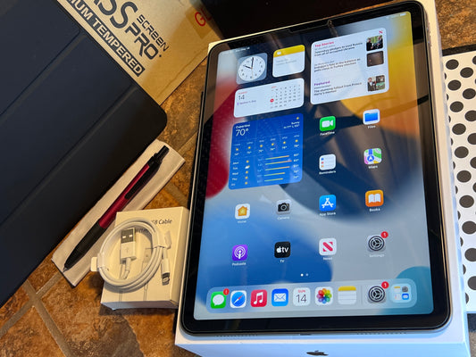 Apple iPad Air 4th (64gb) Wi-Fi (A2316) Graphite {iOS15}100% NEW out Box