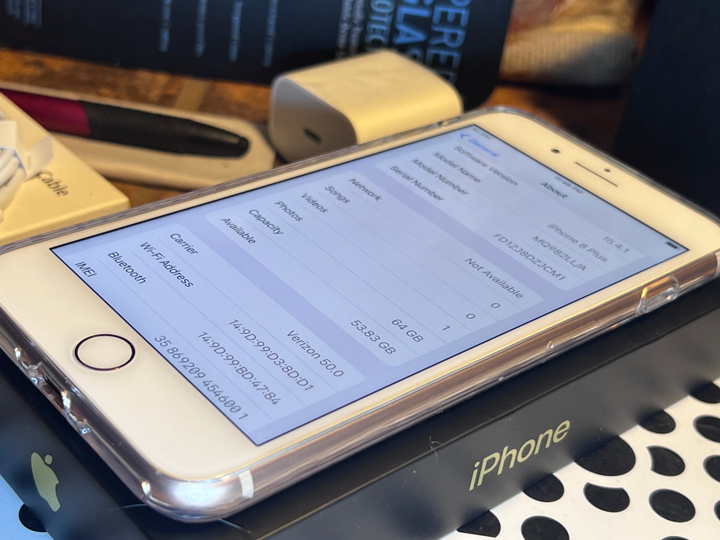 Apple iPhone 8 Plus (64gb) Factory Unlocked (A1864) Gold {iOS15}90% Pristine