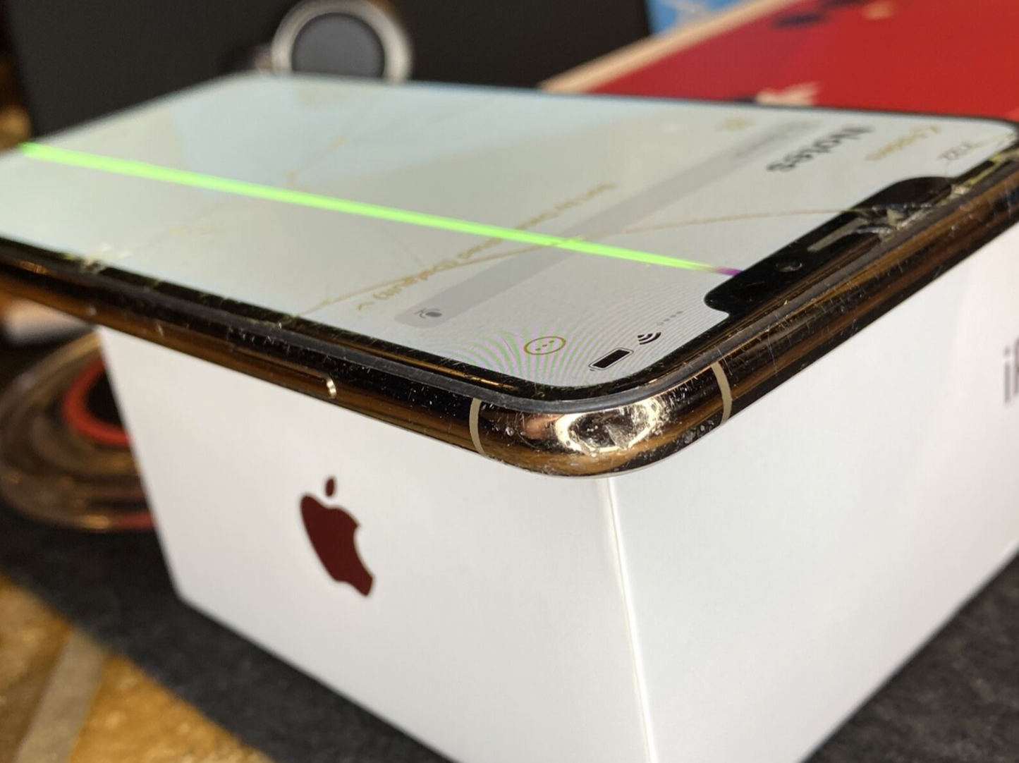 Apple iPhone XS MAX (256gb) AT&T/ Cricket (A1921) Gold {iOS13}100% JailBroken