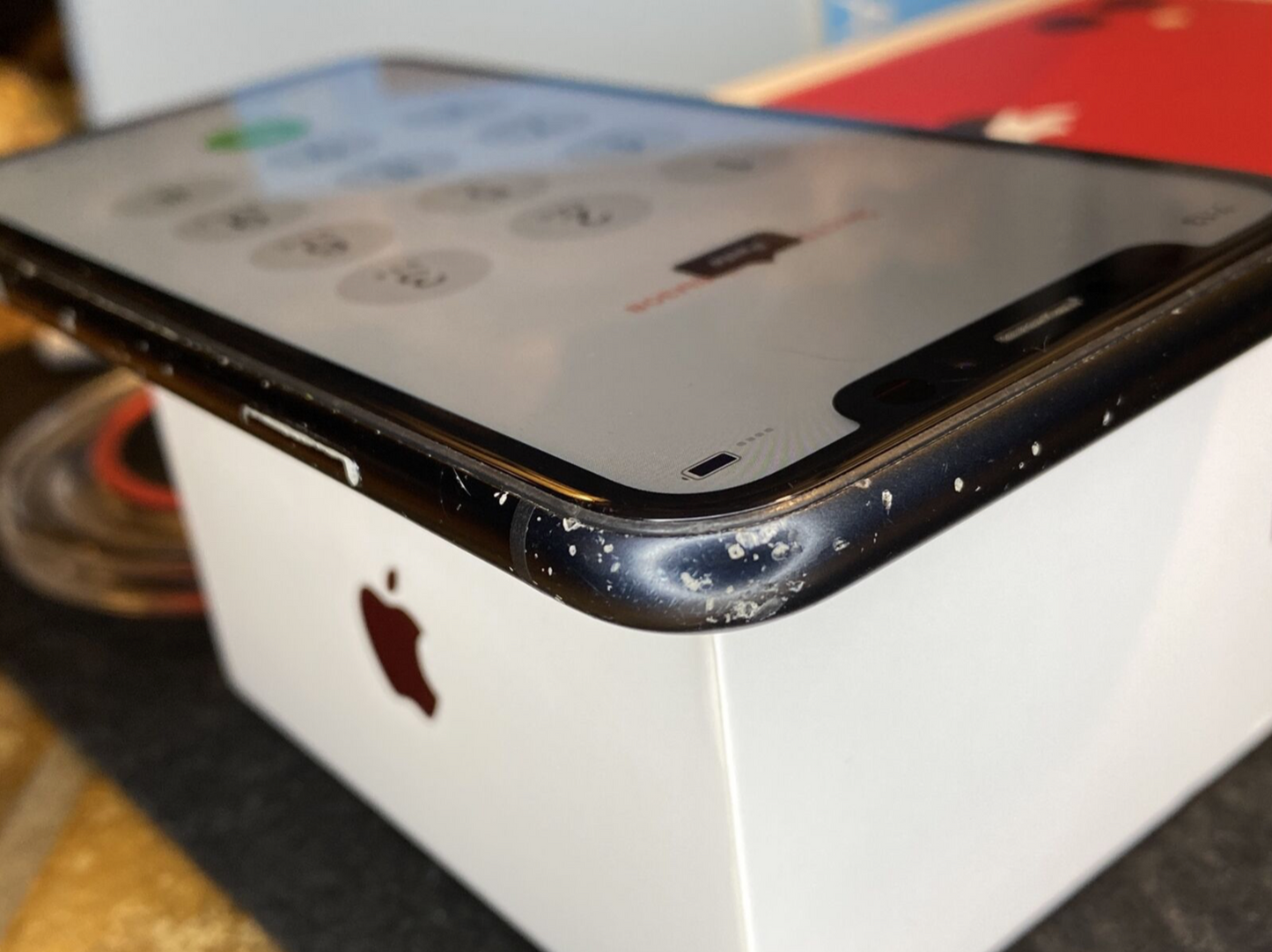 Apple iPhone XR (64gb) Check IMEI (A1984) Black {FMI-ON}89% Retina Display: PARTS
