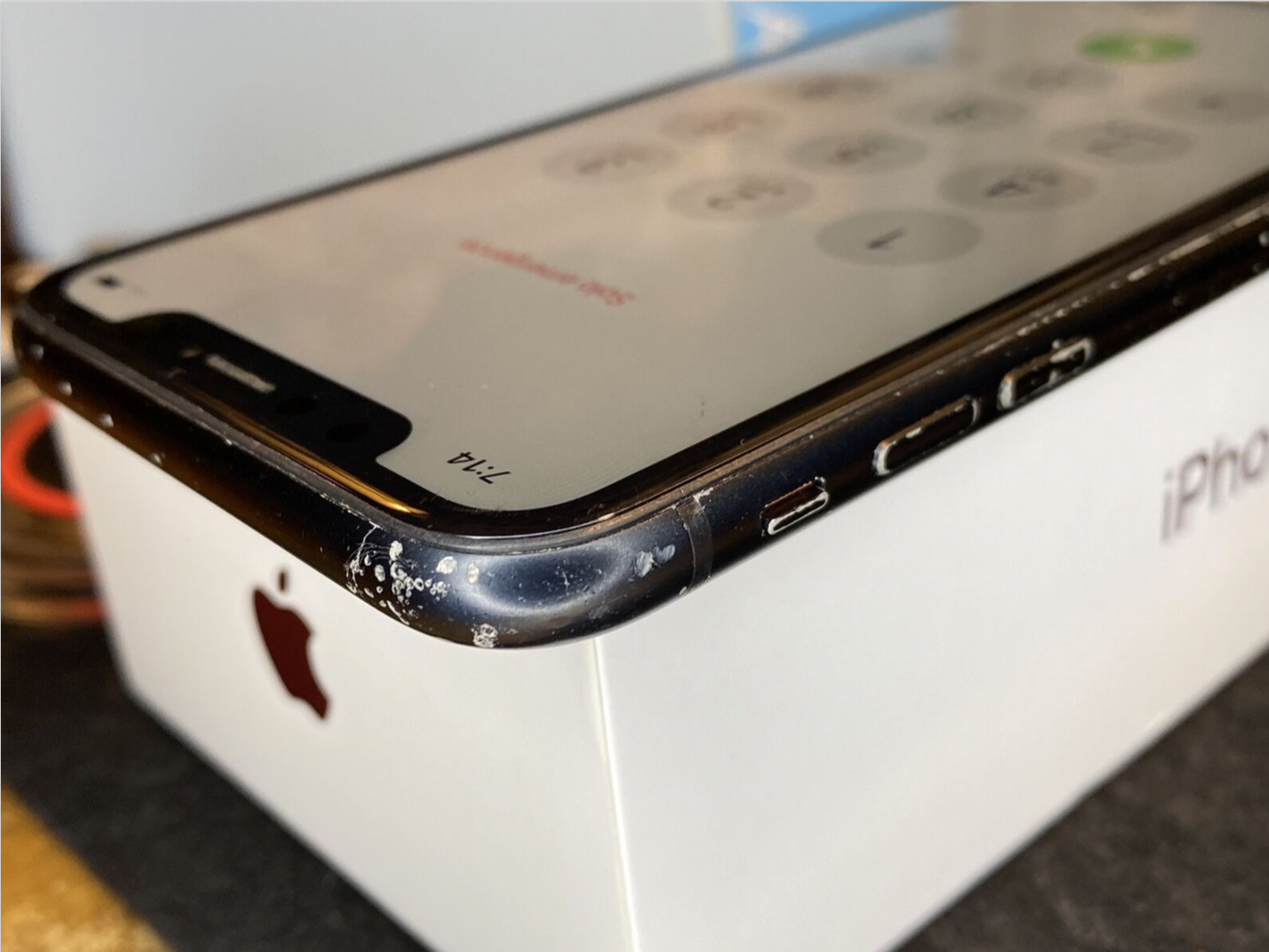 Apple iPhone XR (64gb) Check IMEI (A1984) Black {FMI-ON}89% Retina Display: PARTS