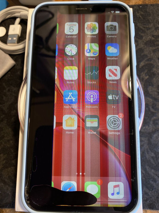 Apple iPhone XR (64gb) T-Mobile/ Metro (A1984) PRODUCT RED {iOS13}91% LCD Repair {JailBroken}