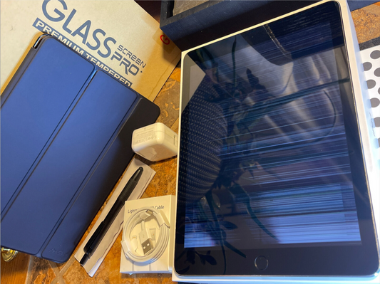 Apple iPad Pro 9.7in (32gb) Wi-Fi (A1673) Space Grey {FMI-OFF} LCD Damaged