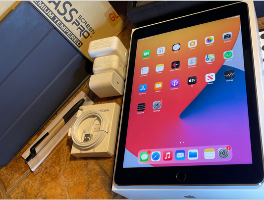 Apple iPad Pro 9.7in (128gb) Wi-Fi (A1673) Space Grey {iOS14.8} Pristine Display
