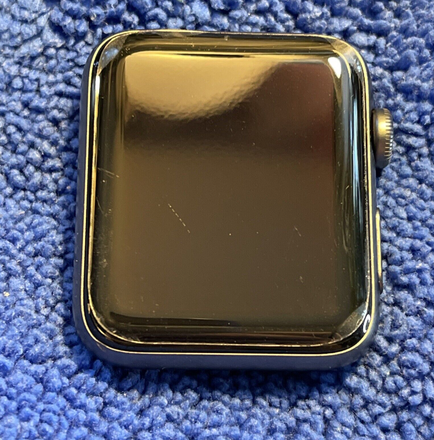 Apple Watch Series 3 (42mm) GPS (A1869) Black Aluminum {Black Sports Band} MiNT