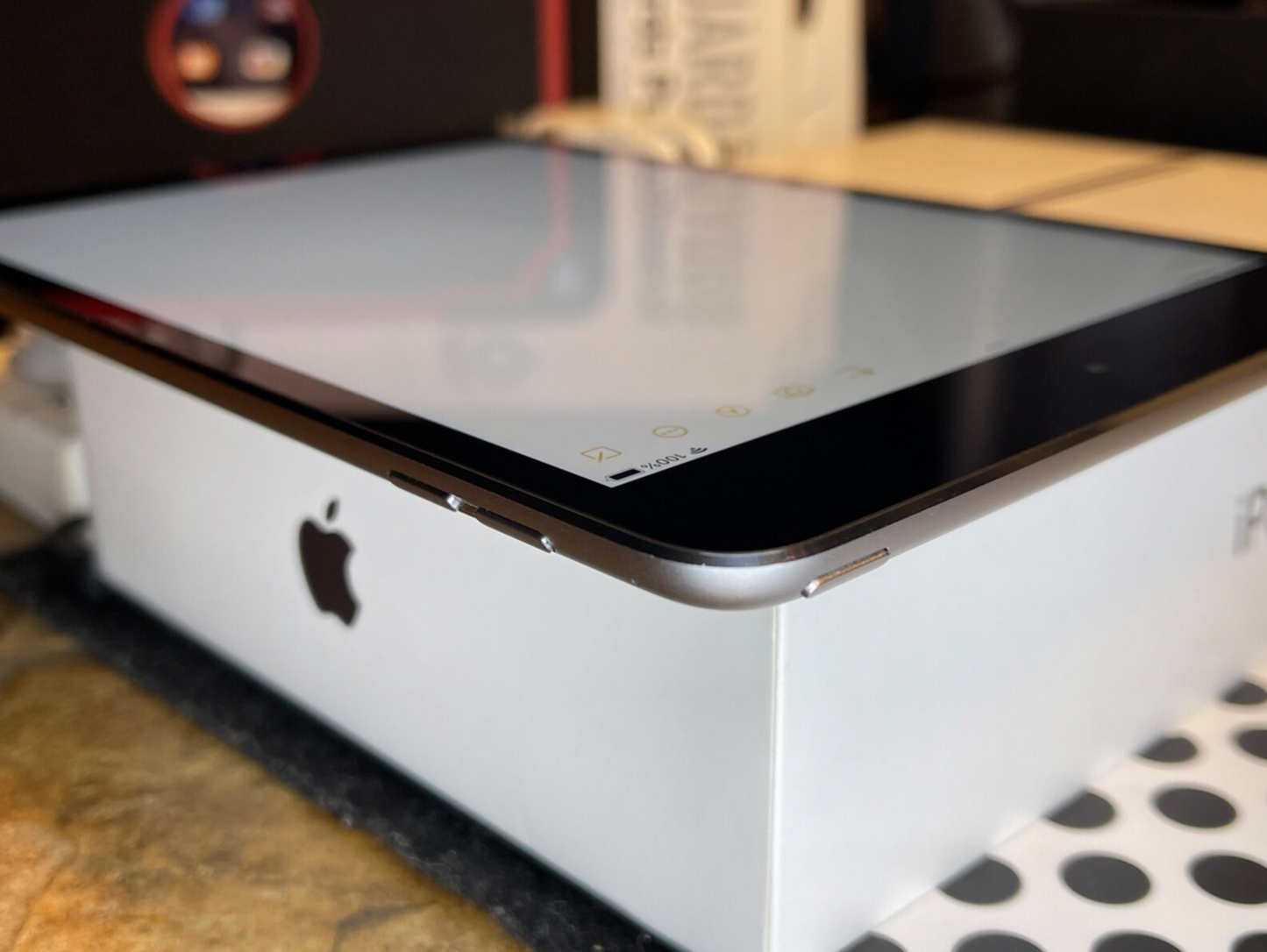 Apple iPad mini 4 (128gb) Wi-Fi (A1538) 7.9in Gold {iOS15}98% New Out Box: MiNT