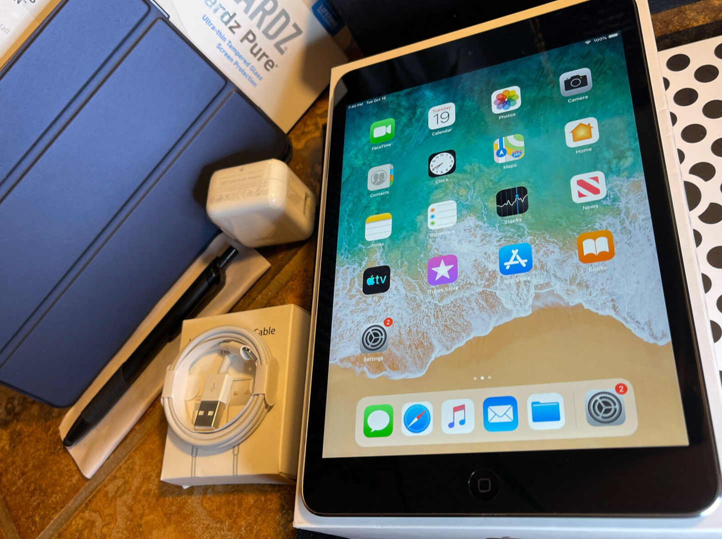 Apple iPad mini 2 (32gb) WiFi (A1489)Space Grey MiNT {iOS12}94% Pristine Display