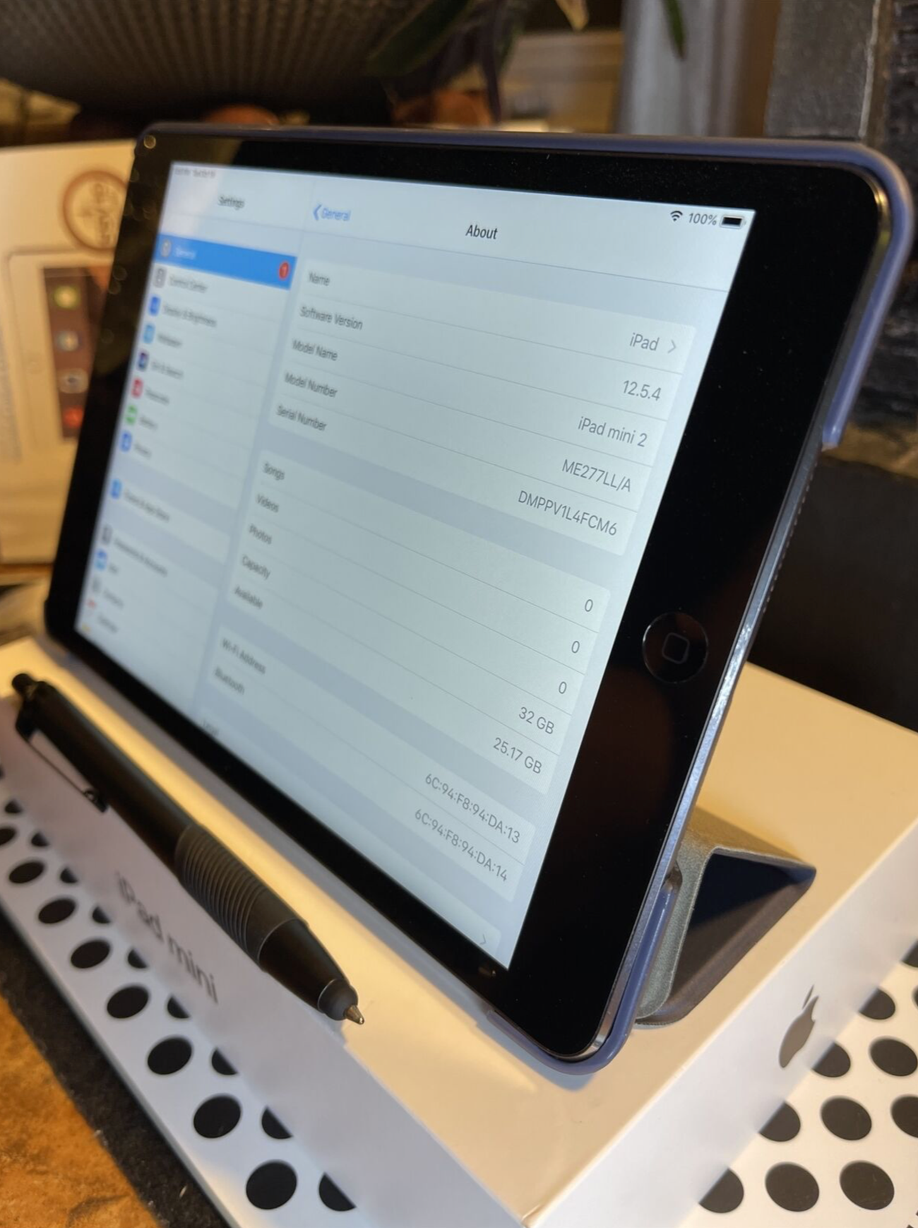 Apple iPad mini 2 (32gb) WiFi (A1489)Space Grey MiNT {iOS12}94% Pristine Display