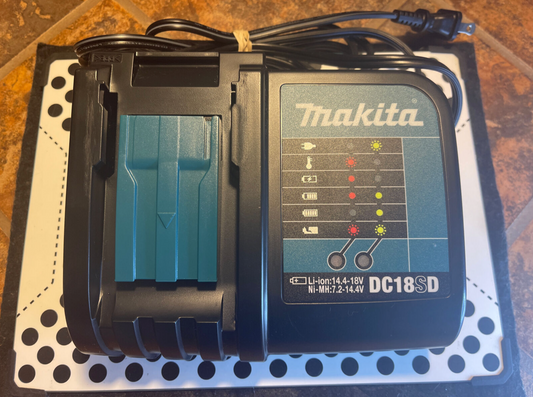 Makita DC18SD: 18V LXT Lithium-Ion FAST Rapid Tool Battery Charger Charging Dock