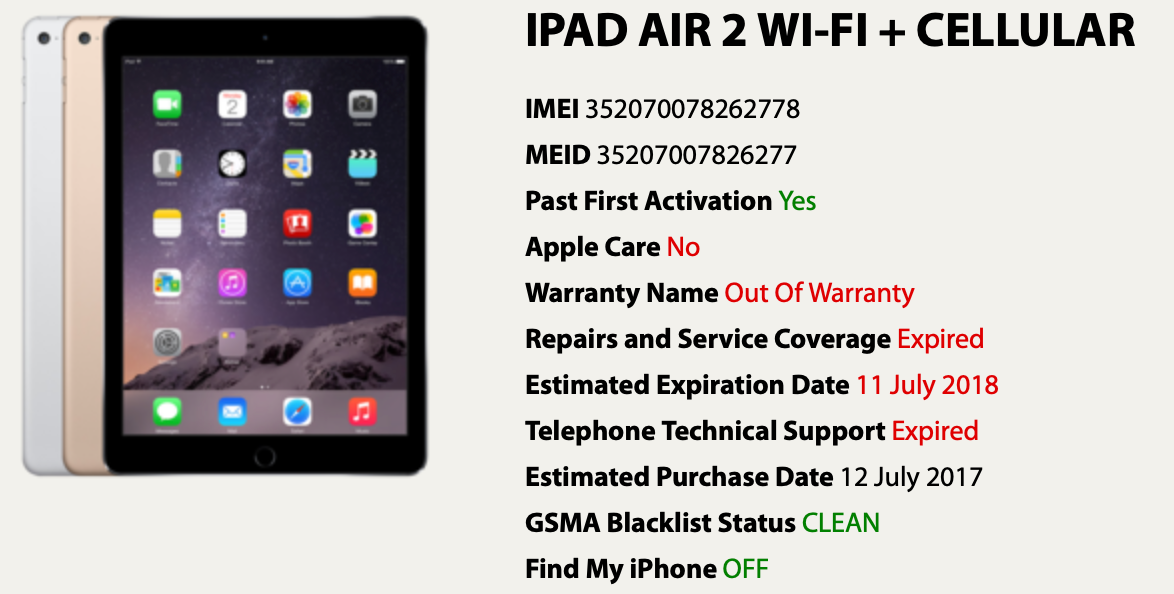 Apple iPad Air 2 (32gb) Cellular Unlocked (A1566) New Out Box {iOS15}100%
