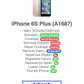 Apple iPhone 6s Plus+ (16gb) World Unlocked (A1687) Gold {iOS13}88% Jailbroken