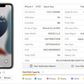 Apple iPhone X (64gb) World Unlocked (A1865) Space Grey {iOS15}79% MiNT Display