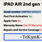 Apple iPad Air 2 (16gb) WiFi (A1566) Pristine Display {iOS13.5.1}96% JailBreak