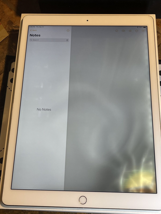 Apple iPad Pro 12.9 1st gen. (32gb) Wi-Fi (A1684) Silver {iOS14}90% LCD iSSue {JailBreak}