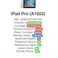 Apple iPad Pro 12.9 1st (256gb) Cellular Unlocked (A1652) Vertical Lines {iOS15}