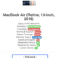 Apple MacBook Air Laptop (2018) 256gb SSD (A1932) 3.6gHz i5 8gb RAM {Touch-ID} NEW OUT BOX