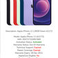 Apple iPhone 12 (128gb) LTE 5G Unlocked (2172) Green {iOS15.2} 87% EUC